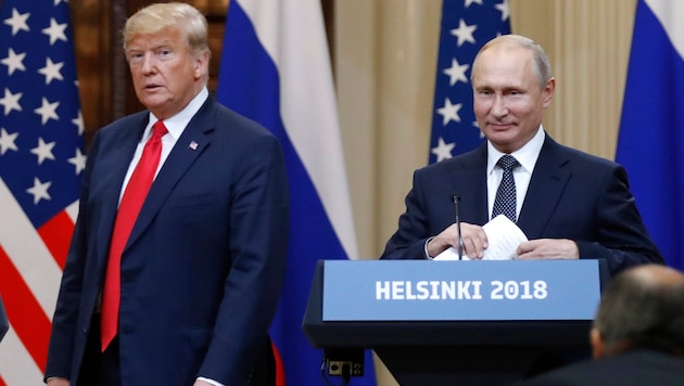 Vor dem Treffen von Trump und Putin in der finnischen Haupstadt im Juli 2018 wollte Epstein ...