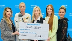 Frauen-Power: Jennifer Berl-Doerk, Model Franziska Knuppe, Schauspielerin Valerie Huber, Model ...