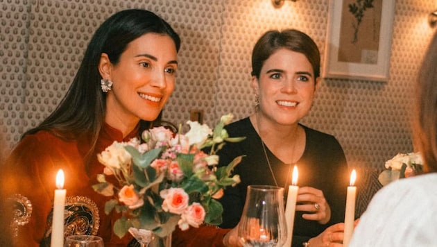 Alessandra de Osma steht Prinzessin Beatrice bei deren Society-Comeback nach dem Skandal um ...