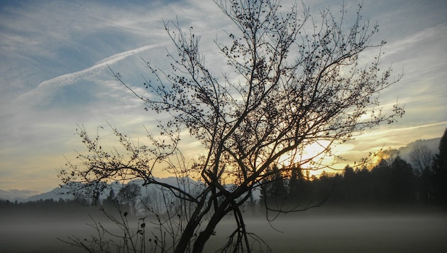 Der Nebel bleibt stellenweise ein hartnäckiger Begleiter.
