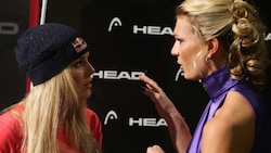 Lindsey Vonn (links) und Maria Riesch waren über Jahre hinweg erbitterte sportliche Rivalinnen. 