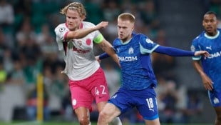 Arthur Vermeeren (r.) spielt aktuell bei Marseille.