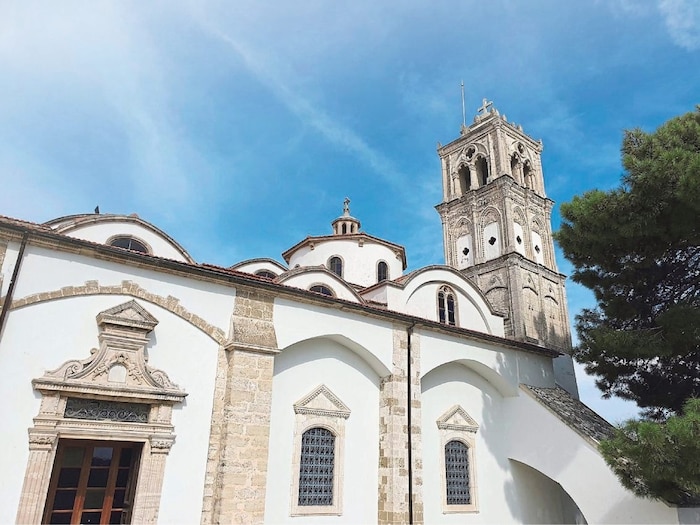 Die Kirche zum heiligen Kreuz in Lefkara...
