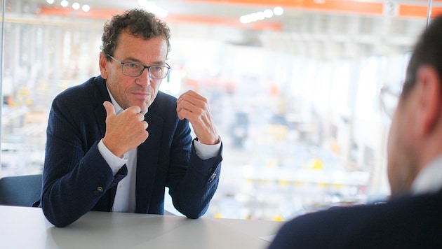 Unternehmer Thomas Schwingshandl sprach mit der „Krone“ über seine Ziele im Radsport, seine ...