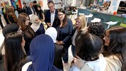 Bezirksvorsteher Georg Papai (SPÖ) mit den Vizebürgermeisterinnen Kathrin Gaál (SPÖ) und Bettina ...
