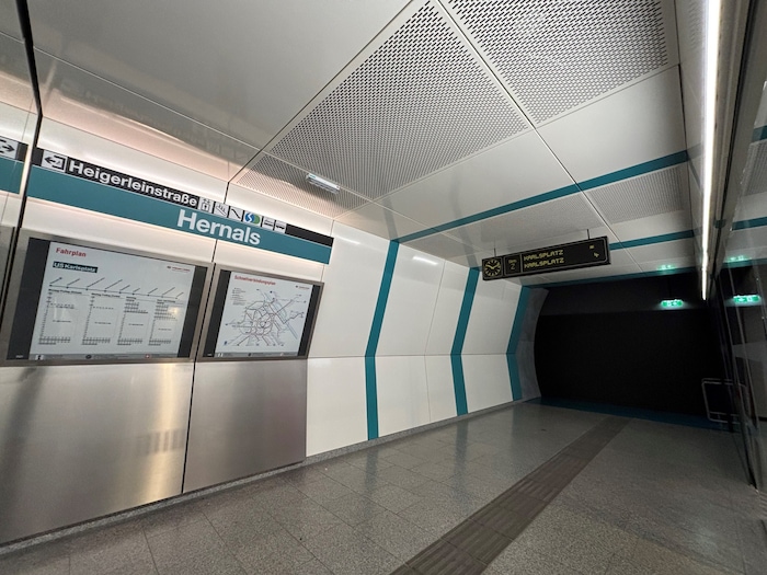 Alles nur Attrape: Eine fertige U5-Station sehen die Wiener bis 2030 nur im Infocenter in der ...