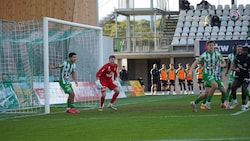 AKA-U18-Goalie Dominik Samardzija feierte bei Stammverein Austria Lustenau gegen St. Gallen ein ...