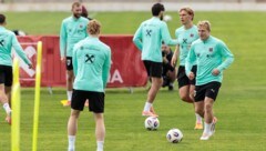 Unruhe machte sich in der Mannschaft jedoch nicht breit, wie Nicolas Seiwald und Romano Schmid ...