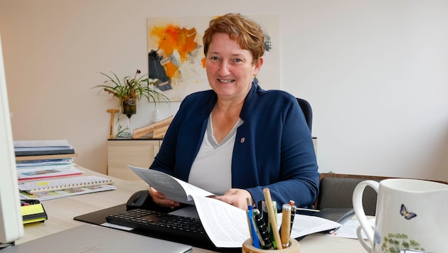 Lamprechtshausens Bürgermeisterin Andrea Pabinger.