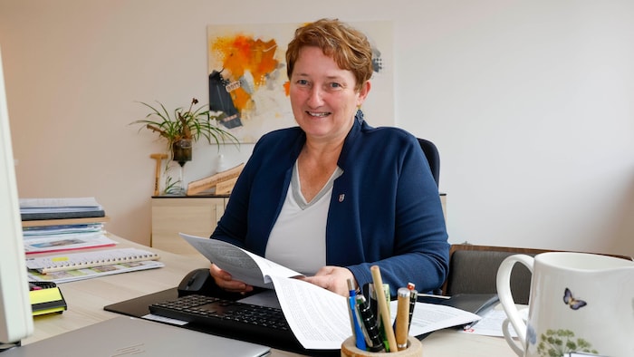 Was passiert mit dem Postpartner? Lamprechtshausens Ortschefin Andrea Pabinger hofft auf eine ...