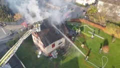 Die Feuerwehren hatten einiges zu tun.