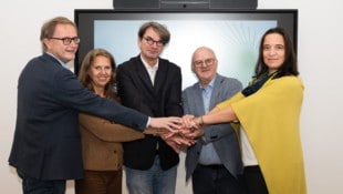 Bündnispartner: Günther Klug, Uli Reimerth, Thomas Driessen, Norbert Schunko und Christine ...