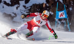Markus Salcher beim Training in Sölden.