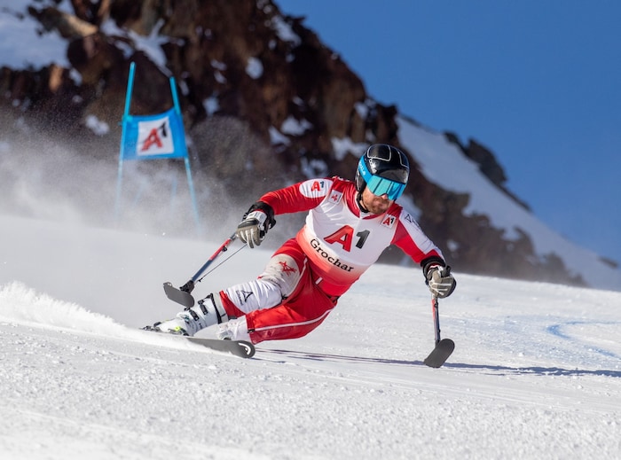 Thomas Grochar beim Training in Aktion.