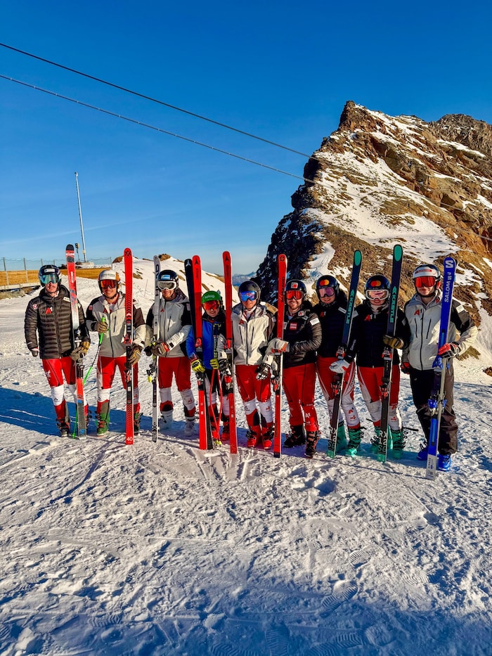 Österreichs Paraski-Team hatte in Sölden diese Woche perfekte Trainingsbedingungen.