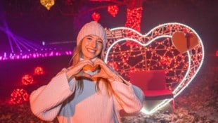 Auch Fotopoints bietet der Frohnleitner Lichterpark.