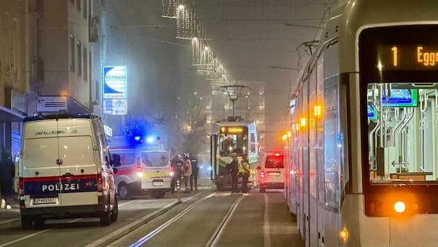 Stadteinwärts auf der Annenstraße passierte der Unfall.