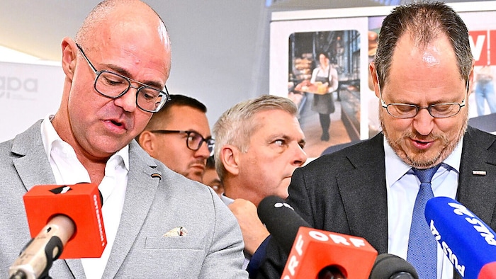 Bei einem Medienstatement Anfang November