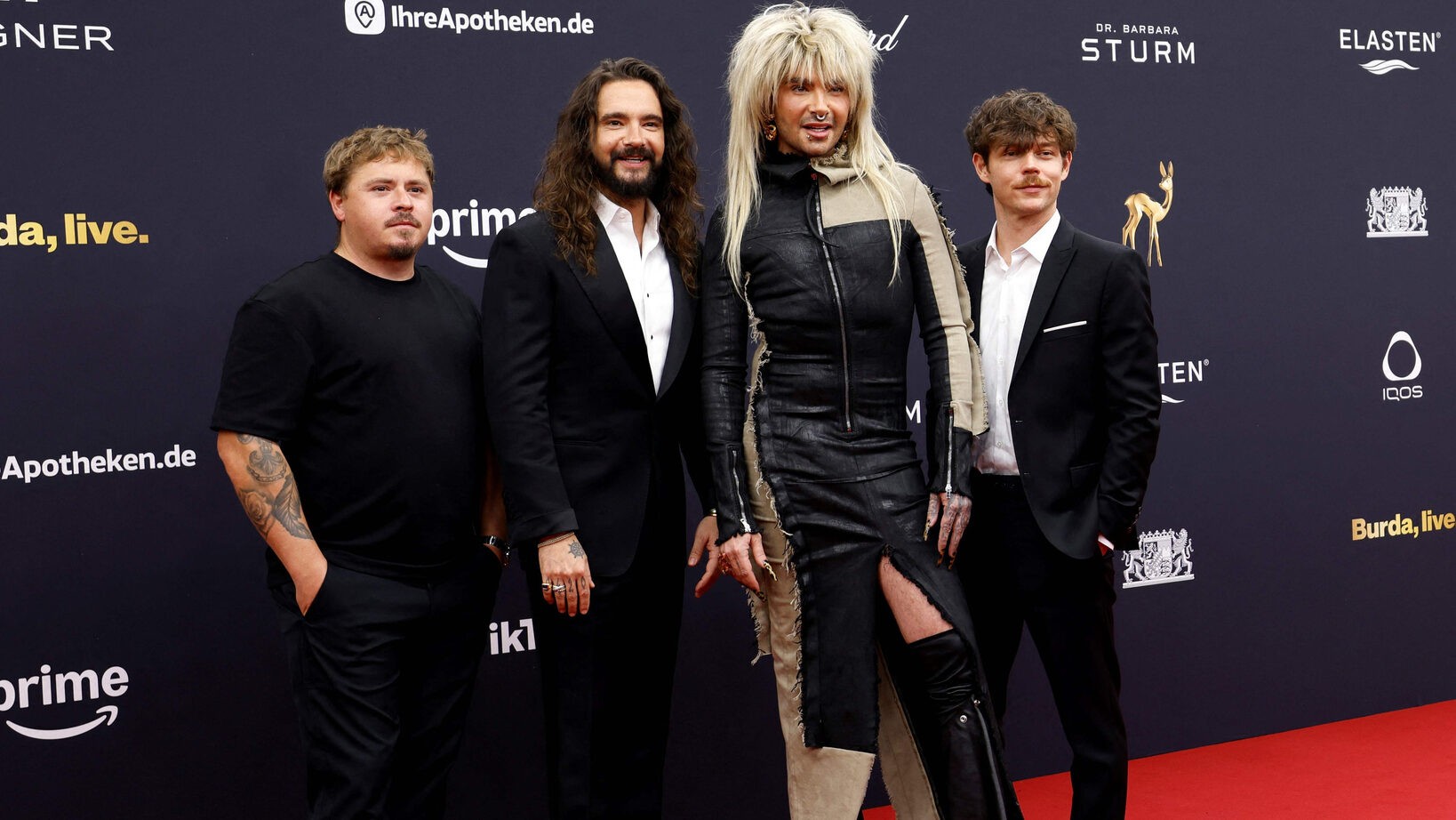 Bill und Tom Kaulitz mit Tokio Hotel