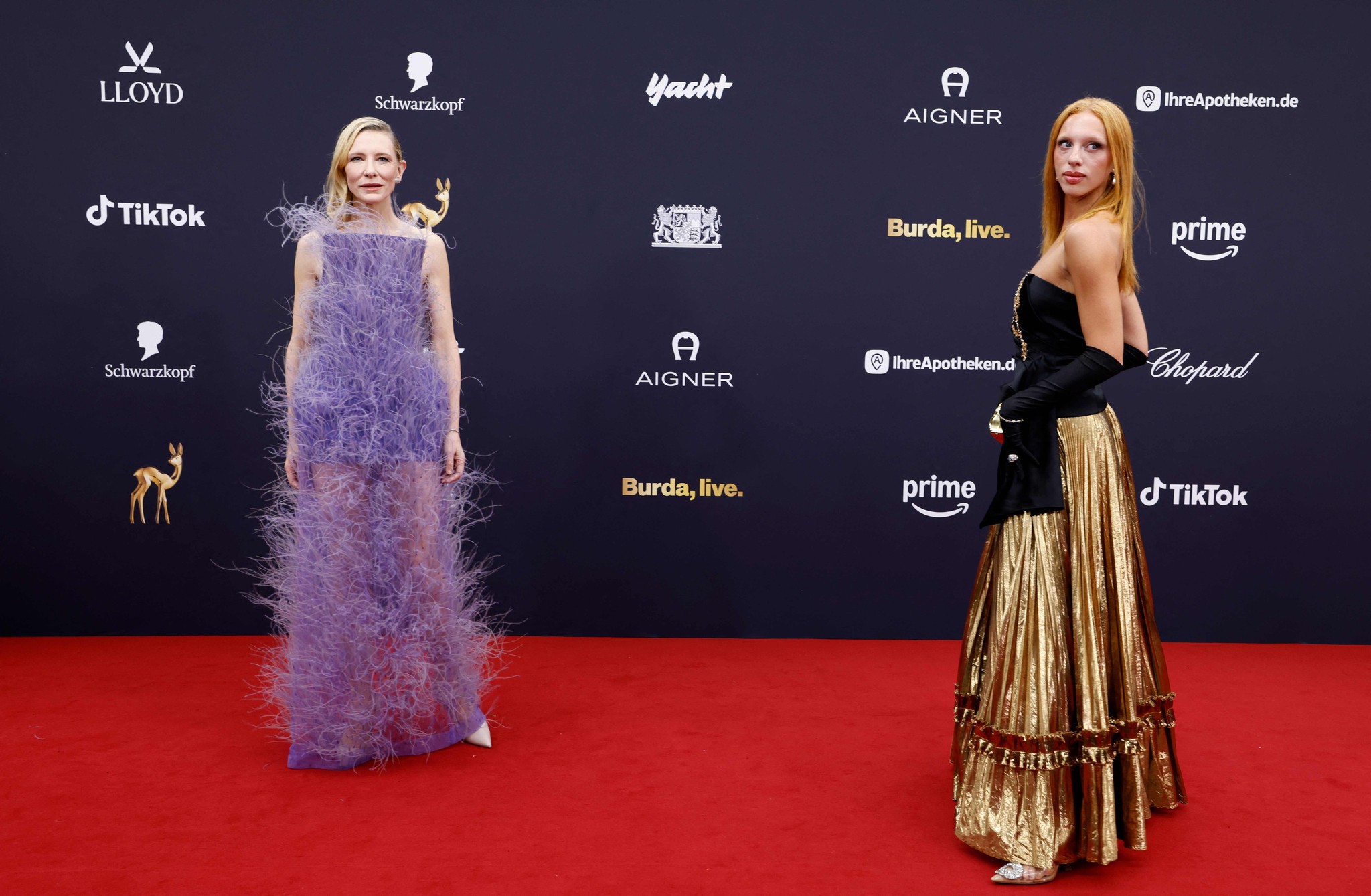 Anna Ermakova mit Cate Blanchett