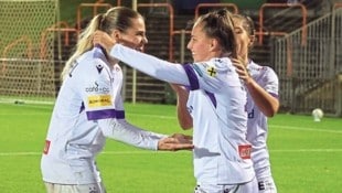 Jubel bei den Austria-Damen!