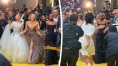 Während ihres Auftritts am Red Carpet wurde Grande von einem Mann gepackt. Ein traumatisierendes ...