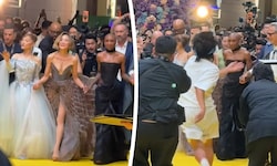 Während ihres Auftritts am Red Carpet wurde Grande von einem Mann gepackt. Ein traumatisierendes ...