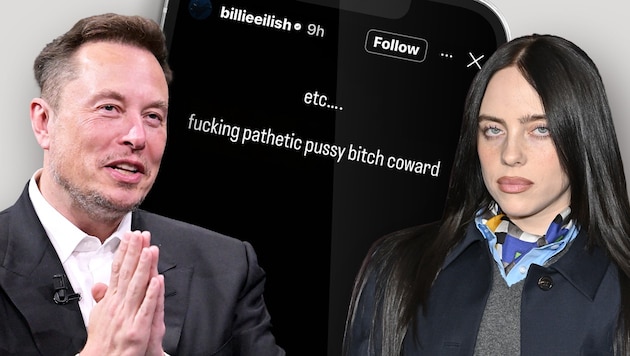 Billie Eilish attackiert auf Instagram Elon Musk.