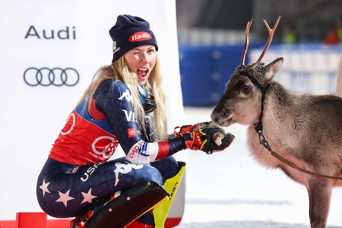 Mikaela Shiffrin fühlt sich in Levi wohl.