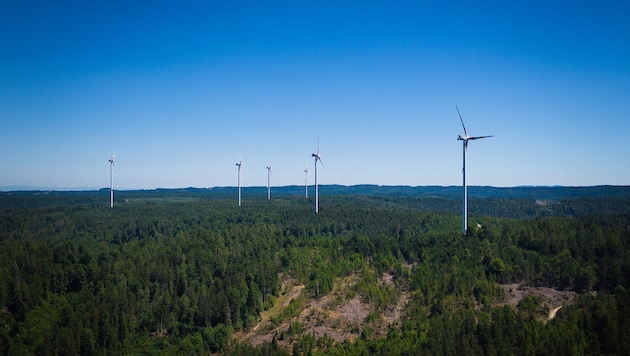 Für fünf Windparks – wie hier in Munderfing – läuft gerade das UVP-Verfahren.