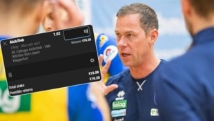 Viel Reichtum wird‘s bei einer Wette auf die Volleyballer von Aich/Dob nicht geben.