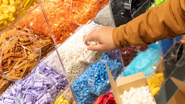 Mit den bunten Klemmbausteinen lässt sich viel Geld umsetzen.