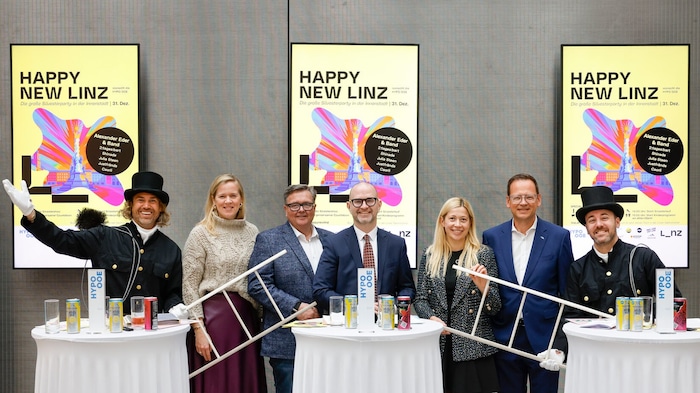 Karl Löwenherz, FEEL-Events, Marie-Louise Schnurpfeil, Geschäftsführerin Linz Tourismus, Dieter ...