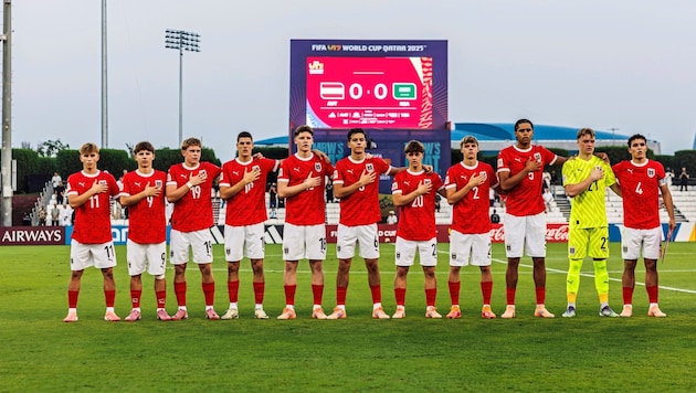Österreichs Zusammenhalt ist nicht nur bei der U17-WM riesengroß.