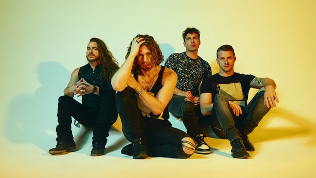 Seit zehn Jahren als Quartett vereint. Nothing More rund um den zeitweise verhaltensauffälligen ...