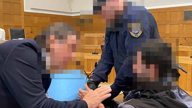 Der Angeklagte zeigte sich am Landesgericht Feldkirch einsichtig und reuig.