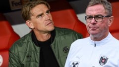 Christoph Freund (links) und Ralf Rangnick sind begehrt!