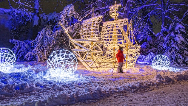 Der „Innsbrucker Winterzauber“ lädt zum Staunen ein.