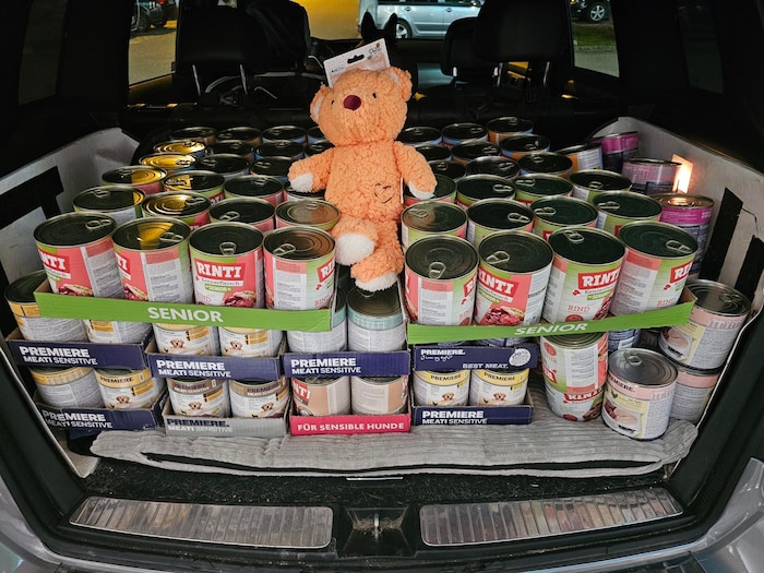 Da kam schon ordentlich was zusammen ... Danke auch an Fressnapf für die verlässliche ...