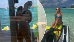 Anastasia Potapowa und Tallon Griekspoor genießen ihren Luxusurlaub.