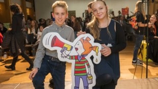 Große Bühne für kleine Helden: Bei der Gala waren auch die amtierenden Kinderbürgermeister ...