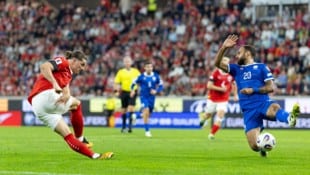 Marcel Sabitzer und Österreich prallen am Samstag in der WM-Qualifikation auf Zypern.