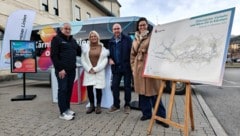 Lurnfeld-Bgm. Gerald Preimel (1vl), sein Vize Siegfried Wohl (3vl), Sonja Raupl (2vl), ...