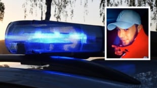 Die Polizei sucht dem jungen Mann.