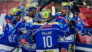 Jubel bei Villach! Der VSV schickte den KAC mit einem 5:3-Erfolg zurück an den Wörthersee.