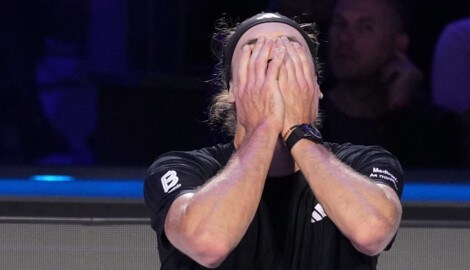 Frust bei Alexander Zverev