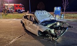 Das Auto wurde fast in seine Einzelteile zerlegt.