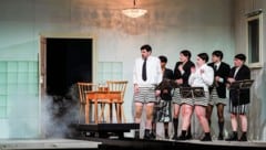 Das Ensemble von „Karl Valentin“ im Grazer Schauspielhaus 