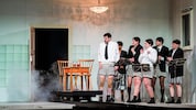 Das Ensemble von „Karl Valentin“ im Grazer Schauspielhaus 