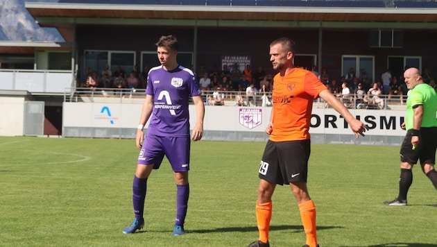 Lukas Schubert (re.) bleibt Koppl als Spieler erhalten.